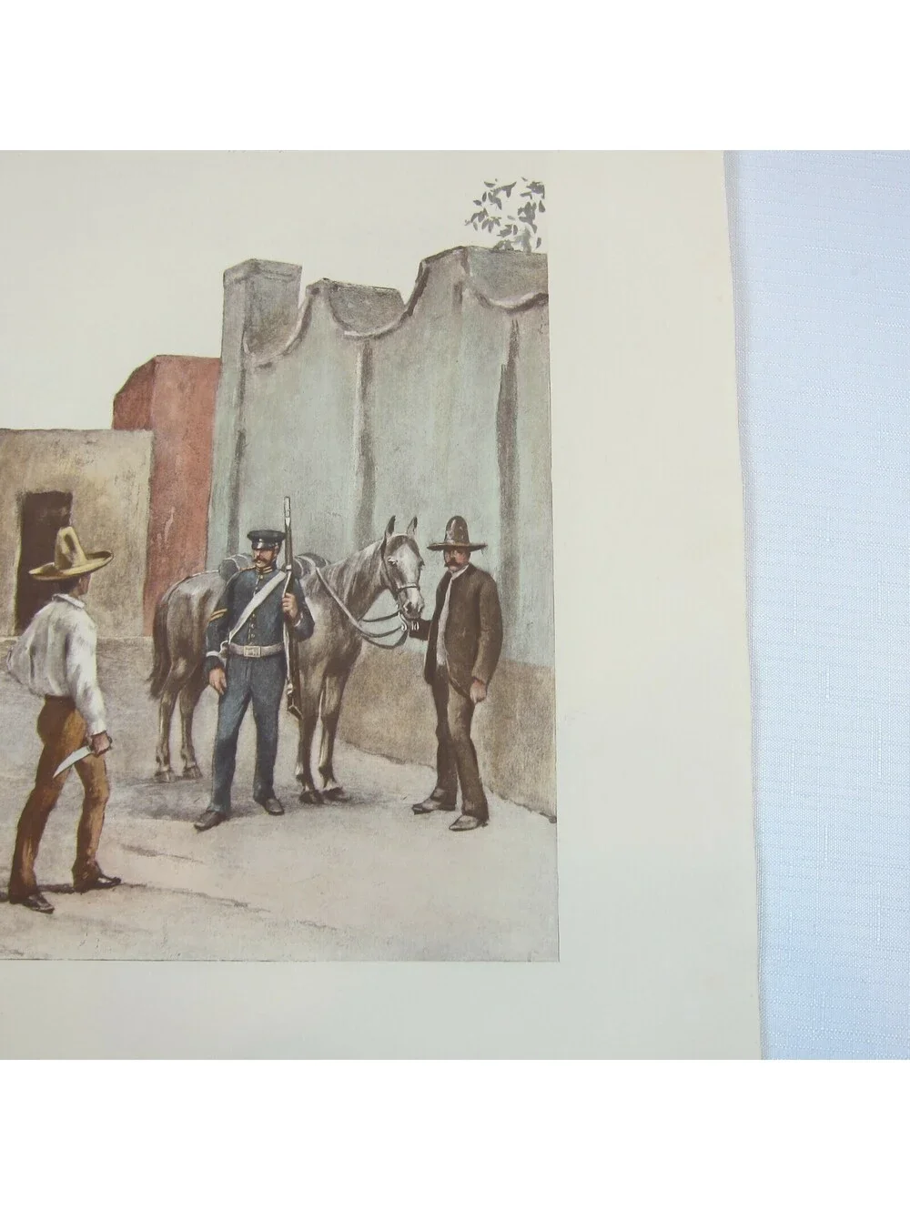 Antique 1892 Print 